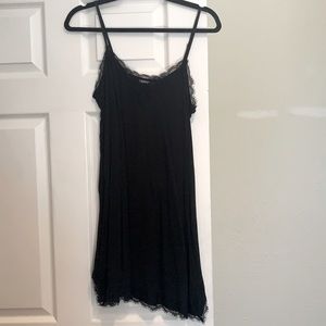 Black Slip Dress